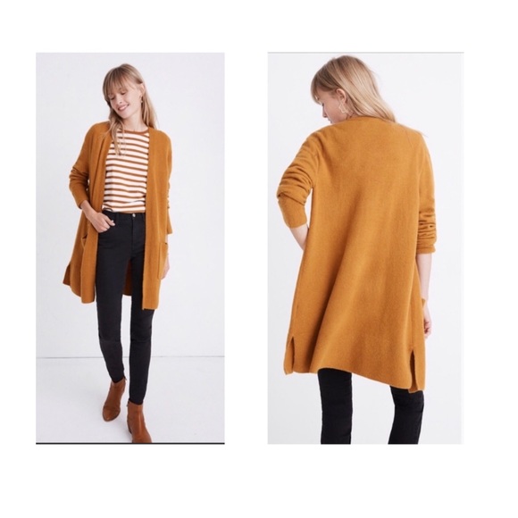 Madewell Kent Cardigan Sweater in Coziest Yarn Alpaca/Merino Wool Blend XXS - Picture 1 of 9